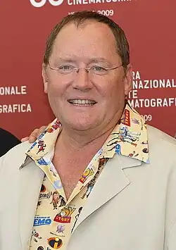 Headshot of John Lasseter