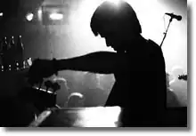 Johnny Temple (Girls Against Boys) - recording a live album in Germany (1993)