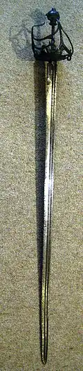 Joseph Jenckes Sr. Hounslow Sword — Powysland Museum, Welshpool