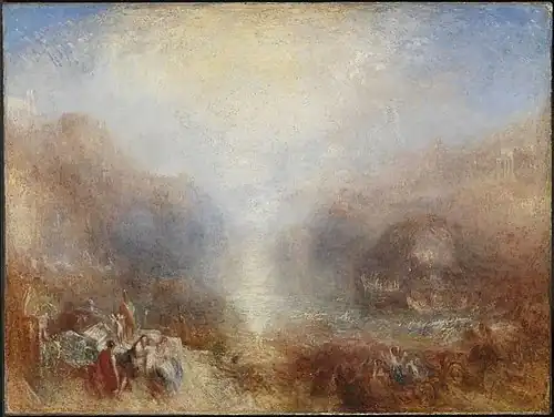 Mercury Sent to Admonish Aeneas by J.M.W. Turner