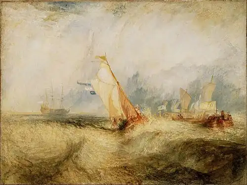 Van Tromp, Going About to Please His Masters by J.M.W. Turner