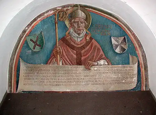 Saint Bruno the Great, Bishop of Cologne.