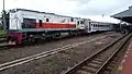 The Walahar Express train at Cikampek Station (2017)