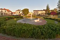 Square in the town center