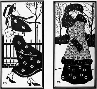 Two Calendar Images: Marz / November