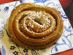 Swedish cinnamon roll
