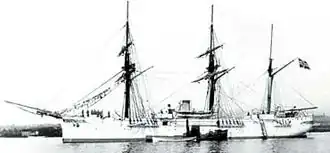 Ellida after the rebuild in 1896