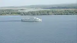 View of the Kama River from Karakulino