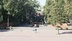 General view of the memorial