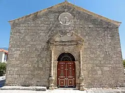 Facade of Evangelistria church