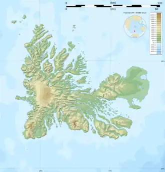 Mont Perdu is located in Kerguelen