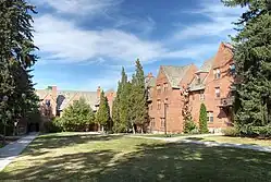 The Quads residence hall at Montana State University MSU photo by Kelly Gorham