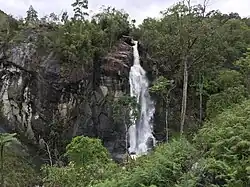 Kinapuntan (Hasaán) Falls in Barangay Manalog, Malaybalay, Philippines