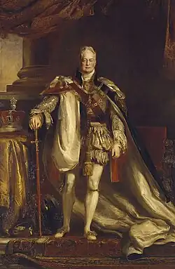 Portrait of William IV by David Wilkie, 1832