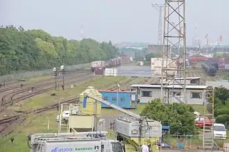An image of the Hnda-Futō terminal in May 2012.