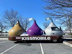 Hershey Kissmobile in Hersheypark, Pennsylvania, 2024