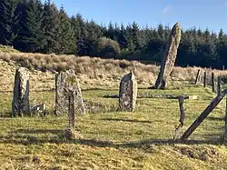 View of the larger stones at the comples