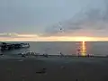 Sunset at Kobuleti Beach