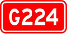alt=National Highway 224 shield