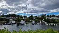 A lake in Konglungen, Norway