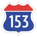 Korea Expressway No.153.svg