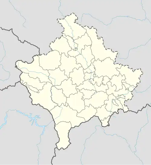 Runik is located in Kosovo