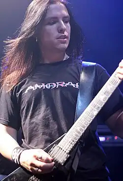 Ranta with Norther in 2007