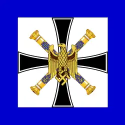 Flag of the Admiralinspekteur from 1 February 1943 to 8 May 1945