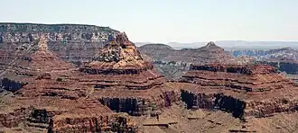 Krishna Shrine (lower left), Vishnu Temple, Rama Shrine (right)