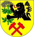 Coat of arms of Kryštofovo Údolí