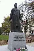 Monument to Henryk Jankowski in Gdańsk, Poland 2012