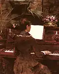 Au piano (circa 1880)
