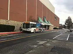 LRTA route 14 bus at Burlington Mall