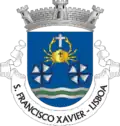 Coat of arms of São Francisco Xavier, Lisbon