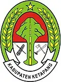 Official seal of Ketapang Regency