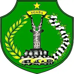 Coat of arms of Ngada Regency
