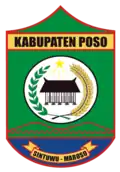 The official seal of Poso Regency