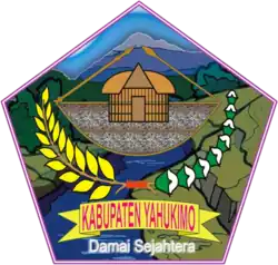 Official seal of Yahukimo Regency