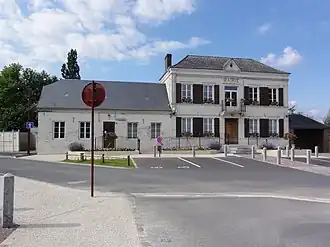 The town hall of Landouzy-la-Ville