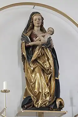 Hans Leinberger, Madonna, St. Jodok, Landshut