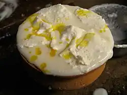 Lassi in an earthenware drinking vessel