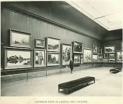 Interior view in 1895.