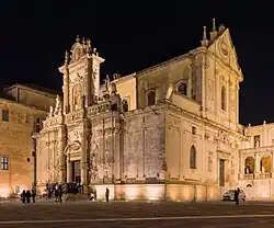 The cathedral at night
