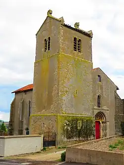 The church in Lemoncourt