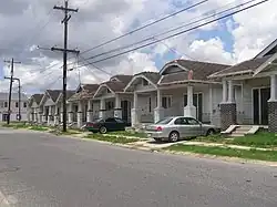 Row houses on Leonidas Street