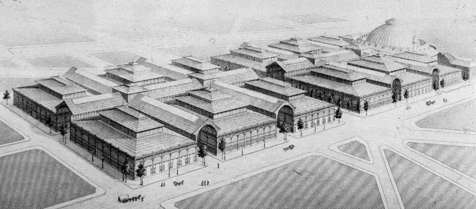 Les Halles, Paris, by Victor Baltard, 1852-1855[246]