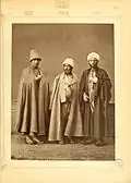 1. Mevlevi Dervish 2. Bektashi Dervish 3. Mullah