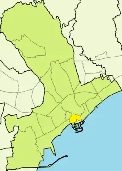 Location of Tzami Tzentit