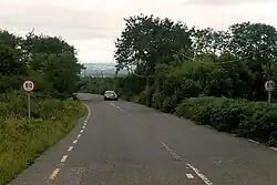 Local road (L2041) at Dooneen