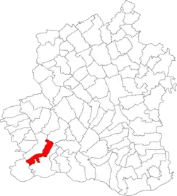 Location in Teleorman County